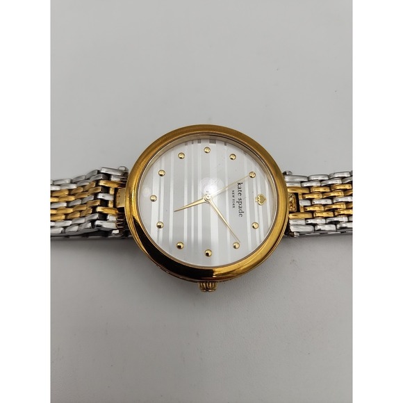 Parts Only Kate Spade Varick Two Tone Stainless Steel Ladies Watch - Picture 15 of 15